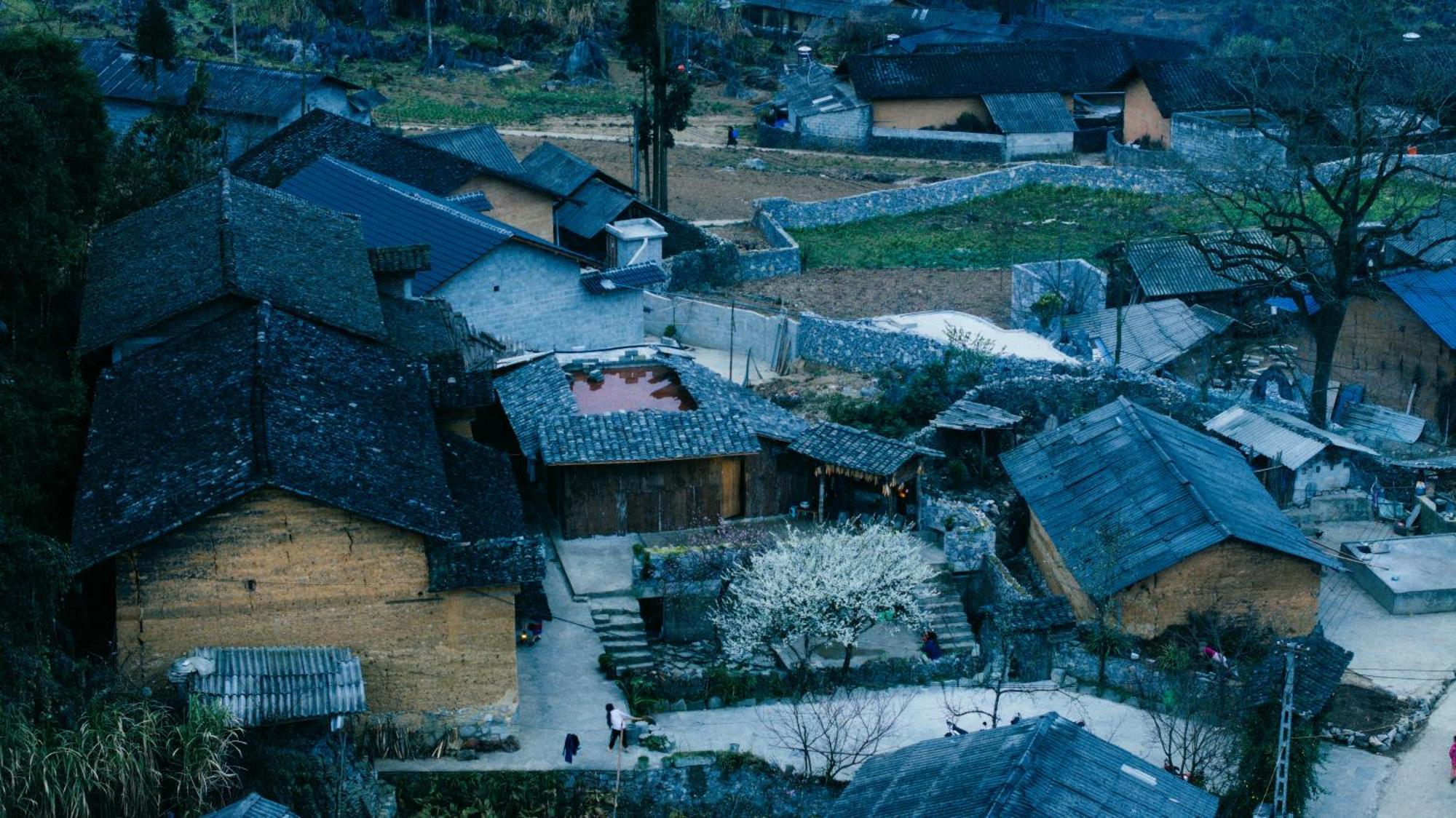דונג ואן Nha Co Lao Xa Homestay Hmong & Bungalow Air Conditioner מראה חיצוני תמונה