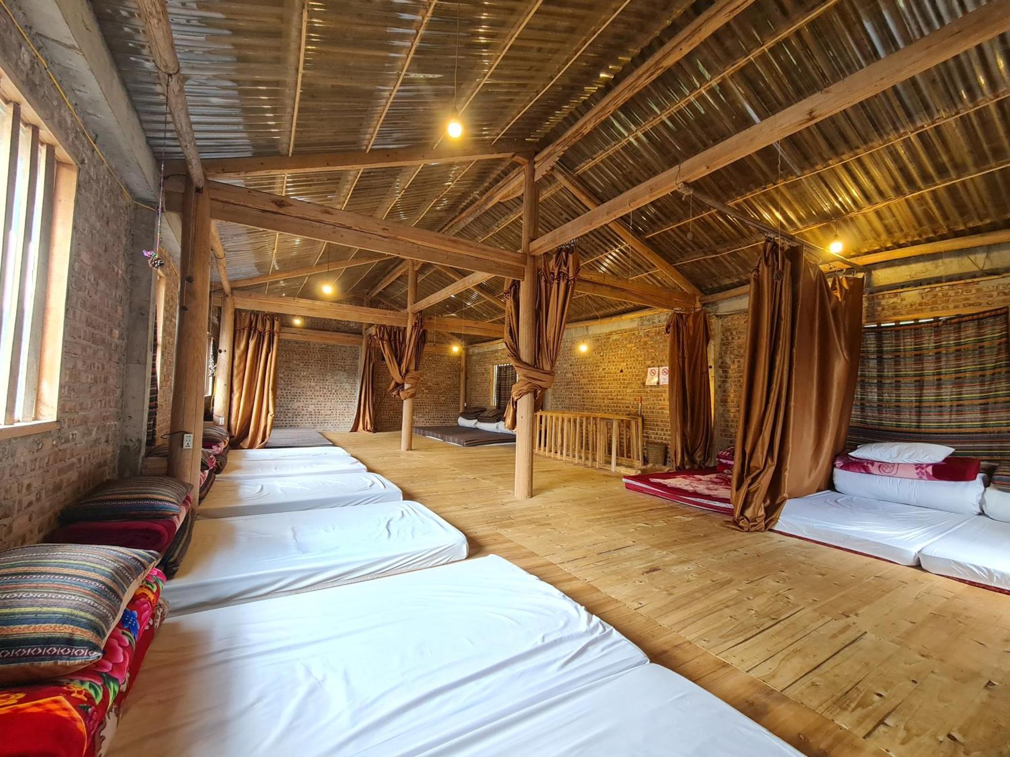 דונג ואן Nha Co Lao Xa Homestay Hmong & Bungalow Air Conditioner מראה חיצוני תמונה
