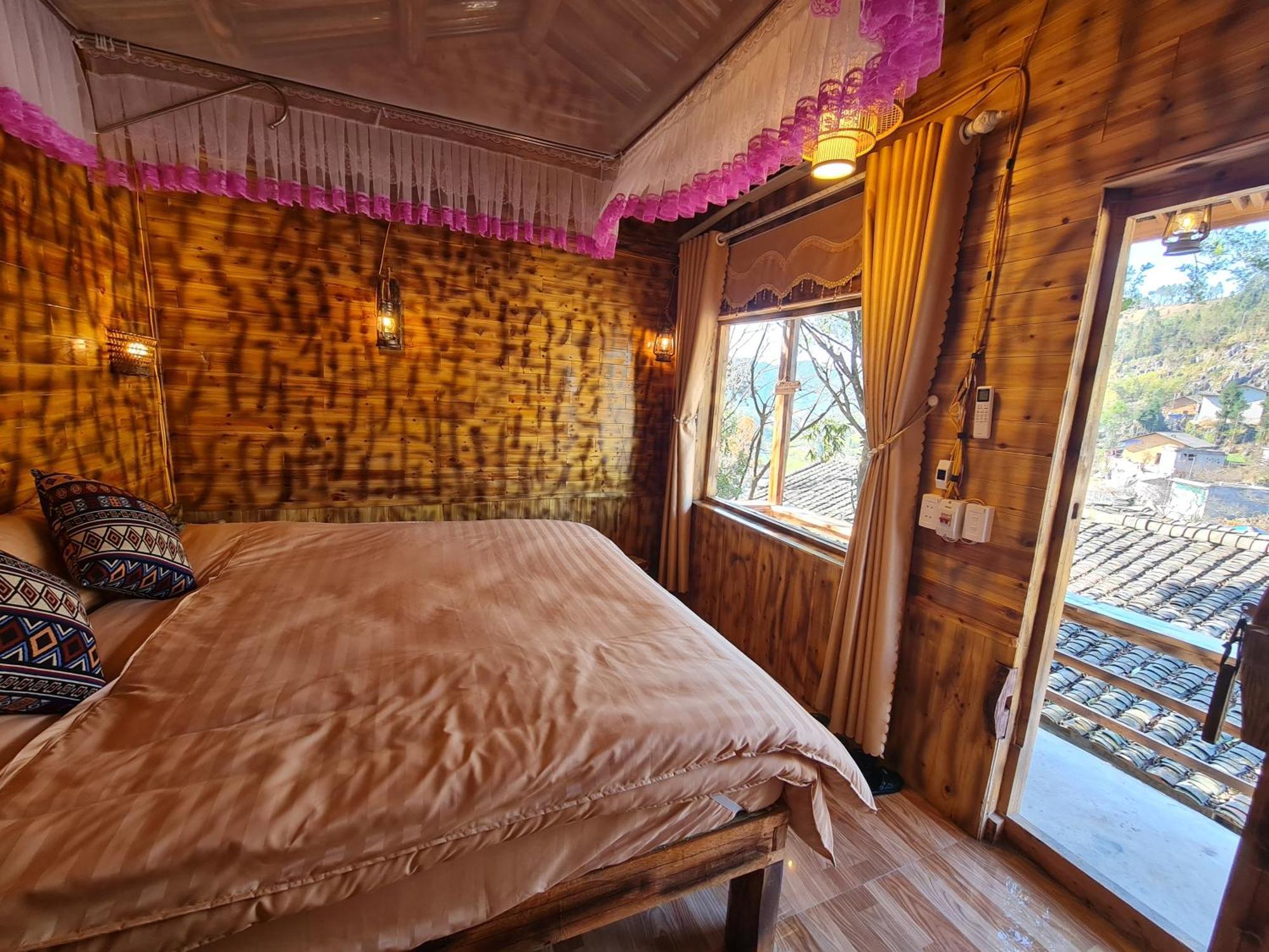 דונג ואן Nha Co Lao Xa Homestay Hmong & Bungalow Air Conditioner מראה חיצוני תמונה
