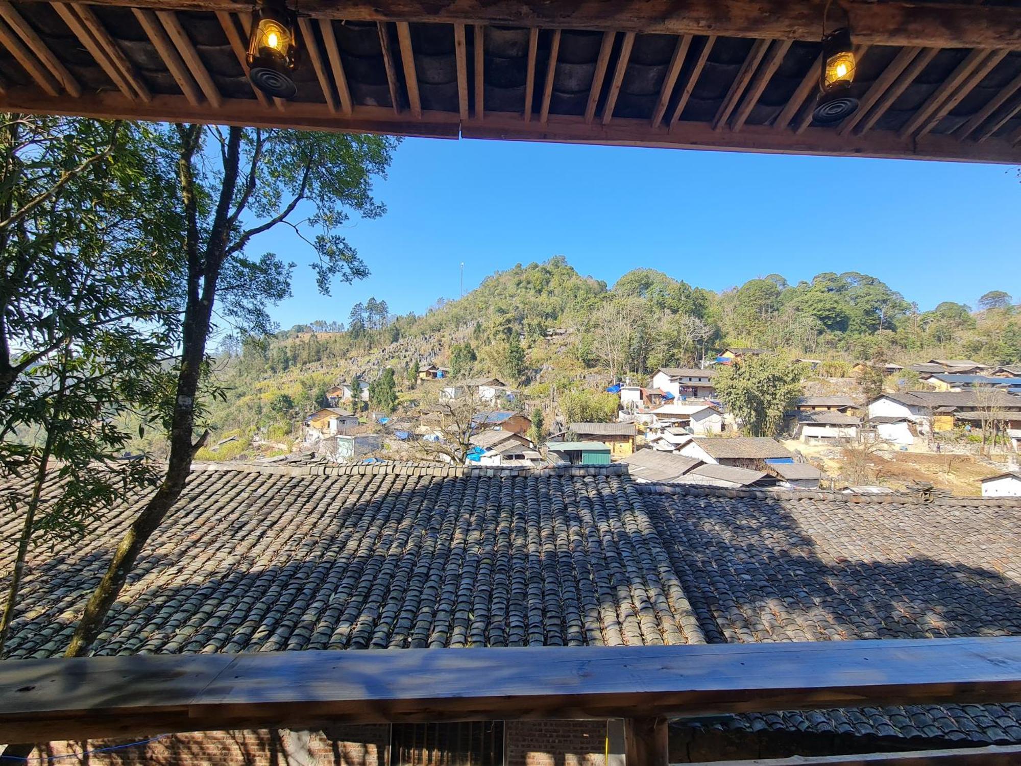 דונג ואן Nha Co Lao Xa Homestay Hmong & Bungalow Air Conditioner מראה חיצוני תמונה